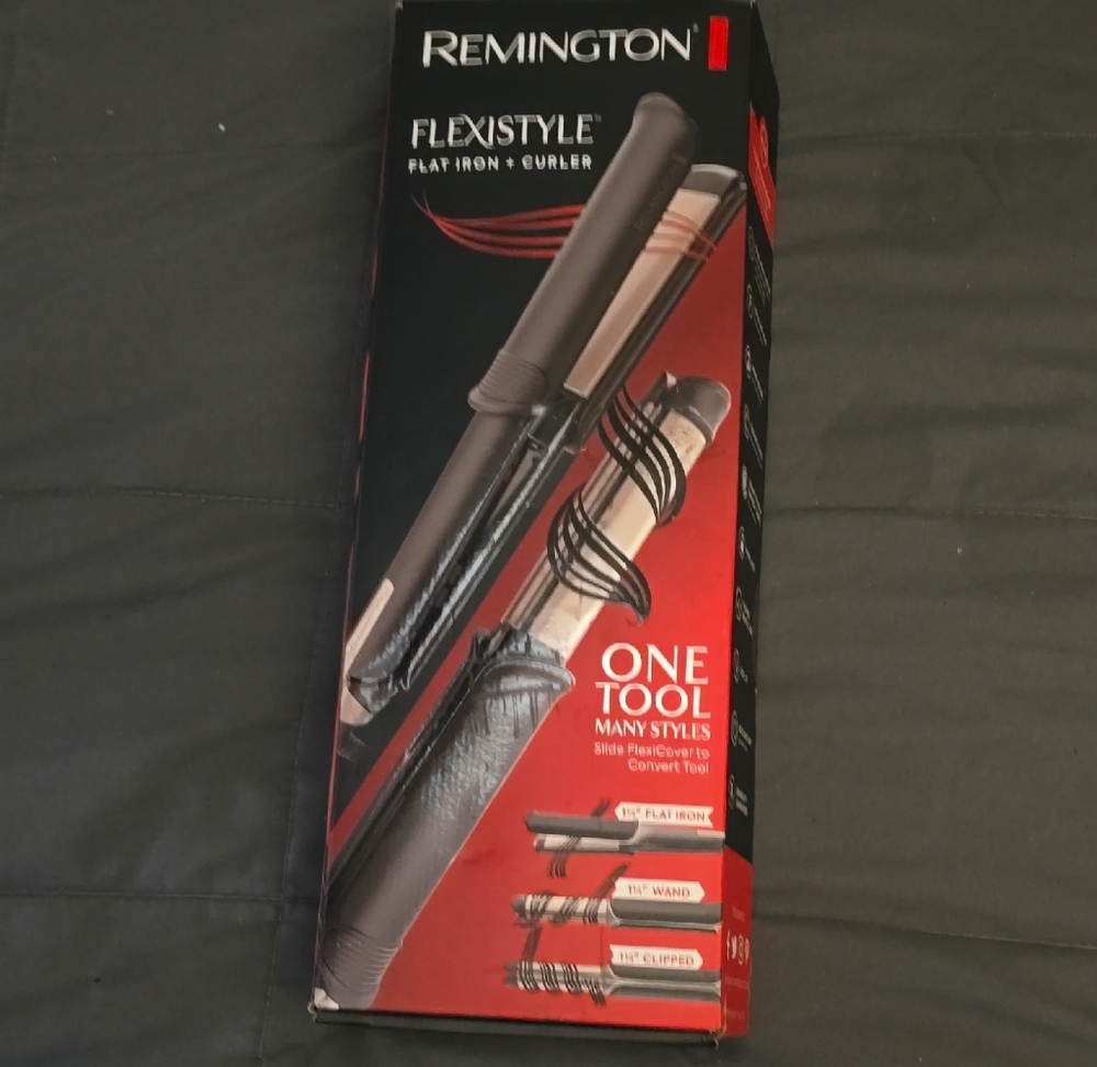 Remington FlexStyle Flat Iron + Curler -